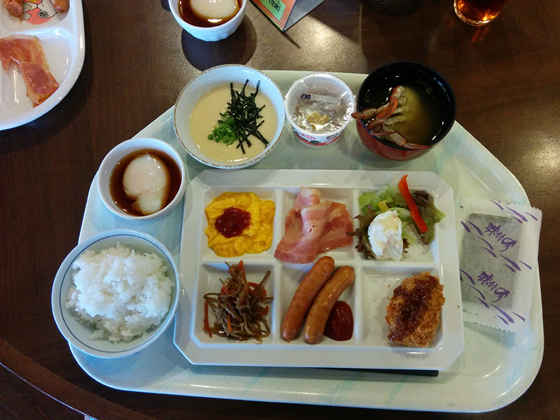 朝食バイキング