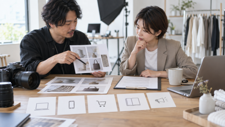 外注した商品写真をWebとSNSで使う前に確認する利用範囲
