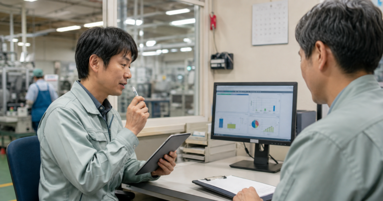 製造業のAI日報活用｜現場の入力を増やさない設計