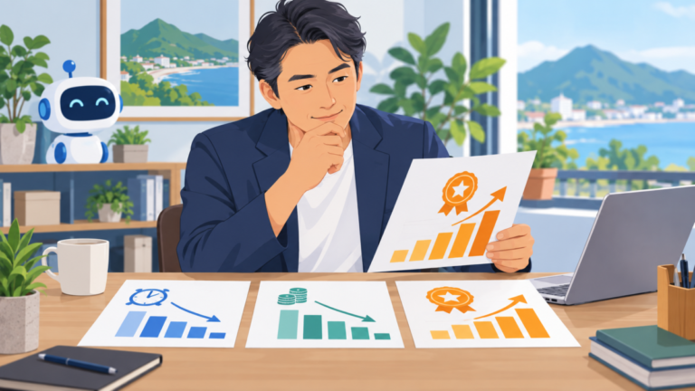 中小企業のAI導入効果を計算する｜時間・費用・品質の比較方法