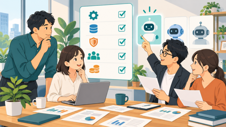 中小企業のAIツール選び｜機能比較より先に決める5項目
