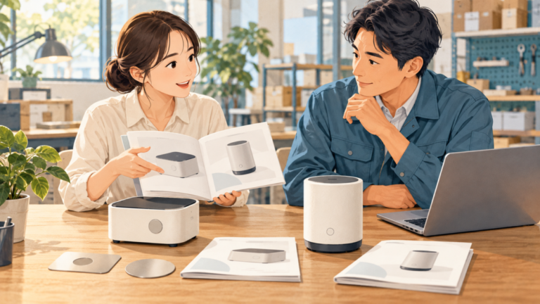 製品の説明書は型番から迷わず探せる案内にしましょう