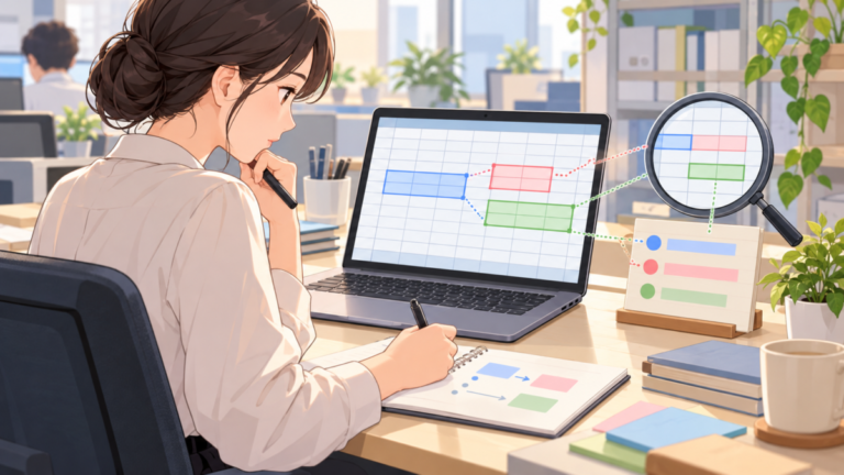 AIでExcelの数式を読み解き引き継ぎ用の説明メモを作りましょう