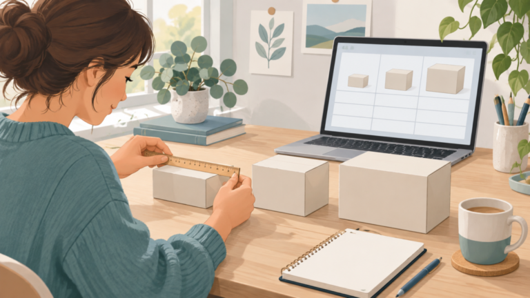 AIで商品の寸法を同じ単位にそろえた比較表を作る方法
